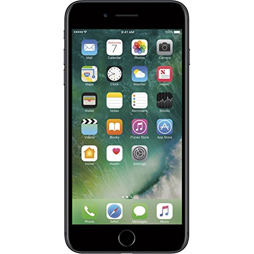 Apple iPhone 7 Plus, GSM Unlocked, 32GB - Black (Certified Refurbished)