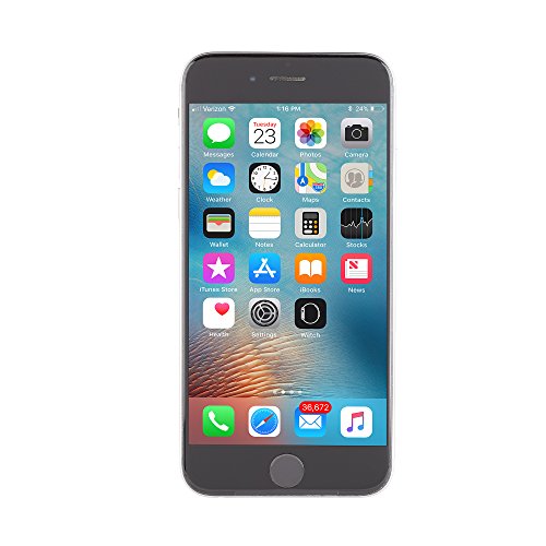 Apple iPhone 6, Fully Unlocked, 16GB - Space Gray (Certified Refurbished)