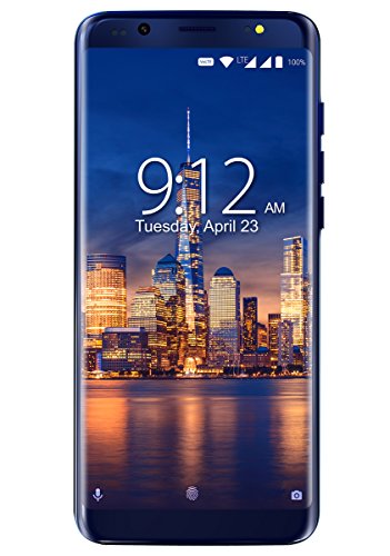 NUU Mobile G3 5.7" 64GB Unlocked Cell Phone - 4GB Ram Dual-SIM GSM 4G LTE - Dual Camera 13 MP Fingerprint ID Fast Charge