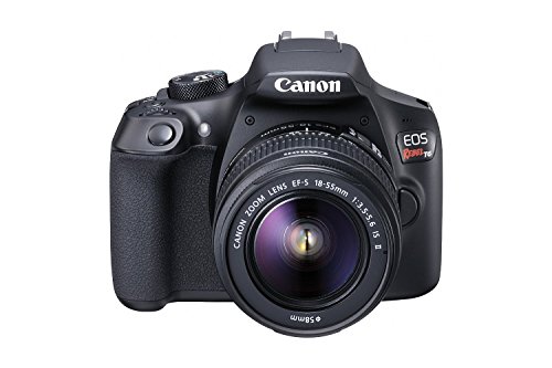 Canon EOS Rebel T6 Digital SLR Camera Kit with EF-S 18-55mm f/3.5-5.6 IS II Lens, Built-in WiFi and NFC - Black (Certified Refurbished)