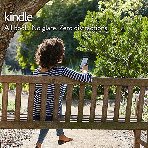 Kindle E-reader - Black, 6" Glare-Free Touchscreen Display, Wi-Fi, Built-In Audible - Includes Special Offers