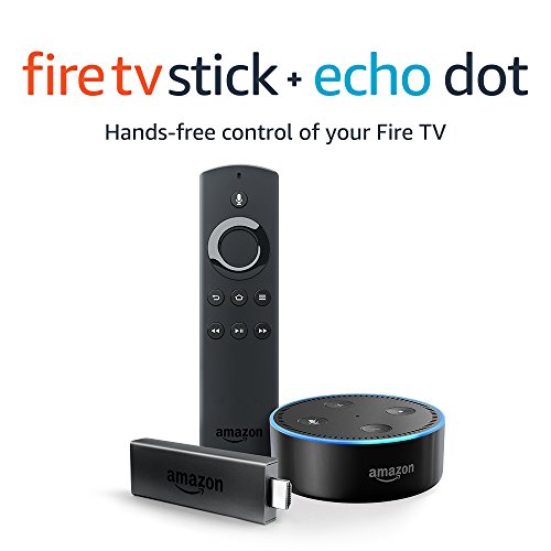 Fire TV Stick bundle with Echo Dot (2nd Gen) - Black