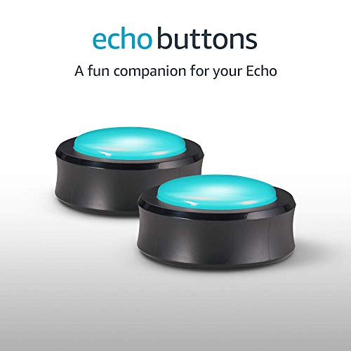 Echo Buttons (2 buttons per pack) - A fun companion for your Echo