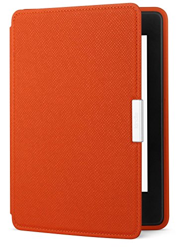 Amazon Kindle Paperwhite Leather Case, Persimmon - fits all Paperwhite generations prior to 2018  (Will not fit All-new Paperwhite 10th generation)