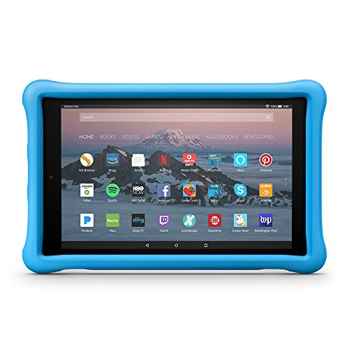 Amazon Kid-Proof Case for Amazon Fire HD 10 Tablet (7th Generation, 2017 Release), Blue