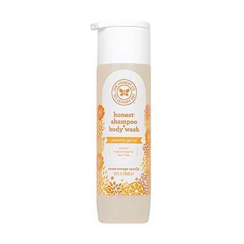 Honest Shampoo & Body Wash, Perfectly Gentle Sweet Orange Vanilla, 10 Ounce
