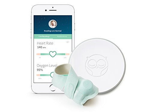 Owlet Smart Sock 2 Baby Monitor - Track Your Infant&#039;s Heart Rate & Oxygen Levels