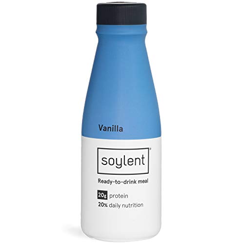 Soylent Meal Replacement Shake, Vanilla, 14 Oz Bottles, 12 Pack