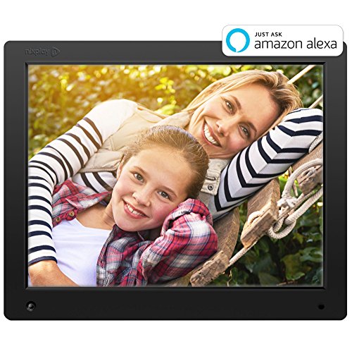 Nixplay Original 15 inch WiFi Cloud Digital Photo Frame. iPhone & Android App, Email, Facebook, Dropbox, Instagram, Picasa (W15A)