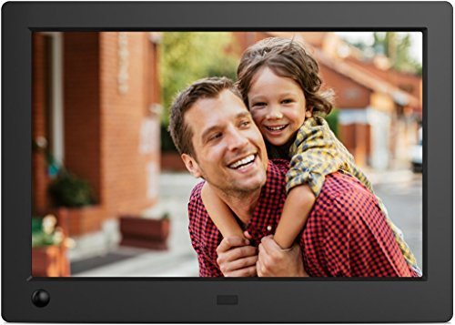 NIX X08G Advance 8" Widescreen Hi-Res Digital Photo & HD Video Frame with Hu-Motion Sensor, Black