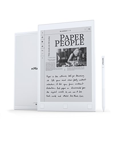 reMarkable - The Paper Tablet - 10.3" Digital Notepad, Paper-Feel with Low Latency and Glare-Free Touchscreen Display, Wi-Fi, Convert Handwritten Notes to Typed Text