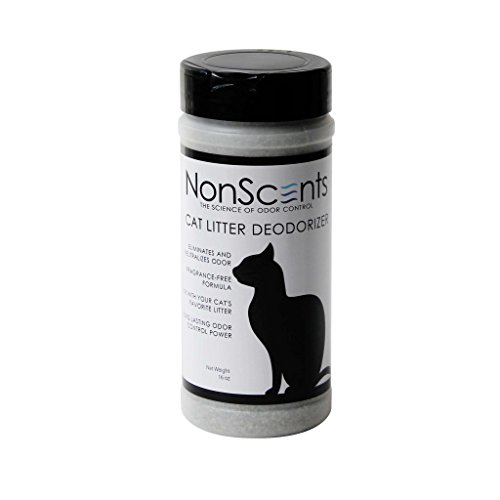 NonScents Odor Control Cat Litter Deodorizer - Professional Strength Odor Neutralizer, 16oz