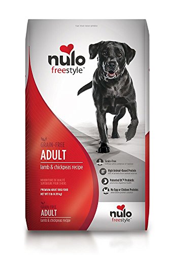 Nulo Adult Grain Free Dog Food: All Natural Dry Pet Food For Large And Small Breed Dogs (Lamb, 24Lb)