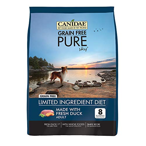 Canidae Grain Free Pure Sky Dog Dry Formula With Fresh Duck, 24 Lbs