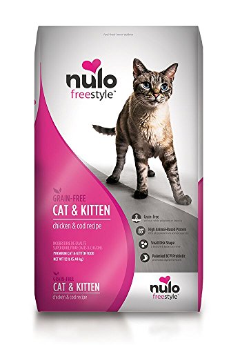 Nulo Adult & Kitten Grain Free Dry Cat Food With Bc30 Probiotic (Chicken, 12Lb Bag)