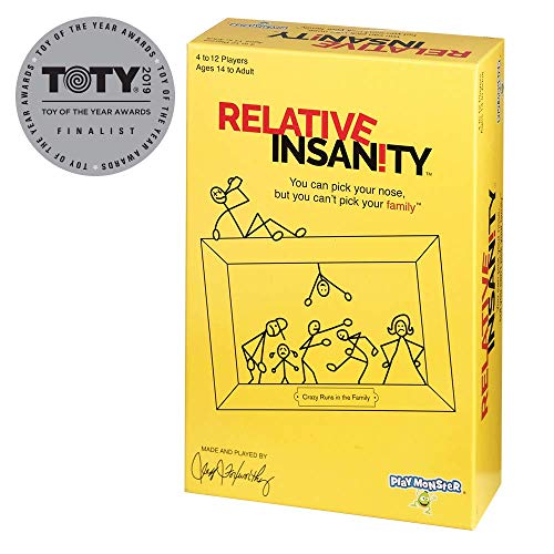 Relative Insanity Party Game About Crazy Relatives - Made and Played by Comedian Jeff Foxworthy