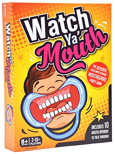 Watch Ya&#039; Mouth Family Edition - The Authentic, Hilarious, Mouthguard Party Card Game