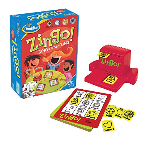 ThinkFun Zingo Bingo Award Winning Game for Pre-Readers and Early Readers Age 4 and Up