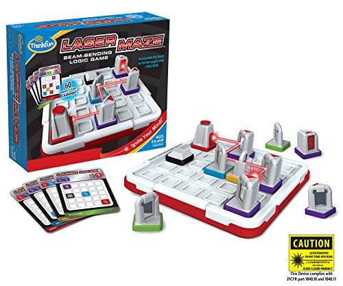 ThinkFun Laser Maze (Class 1) Logic Game and STEM Toy for Boys and Girls Age 8 and Up - Award Winning Game for Kids