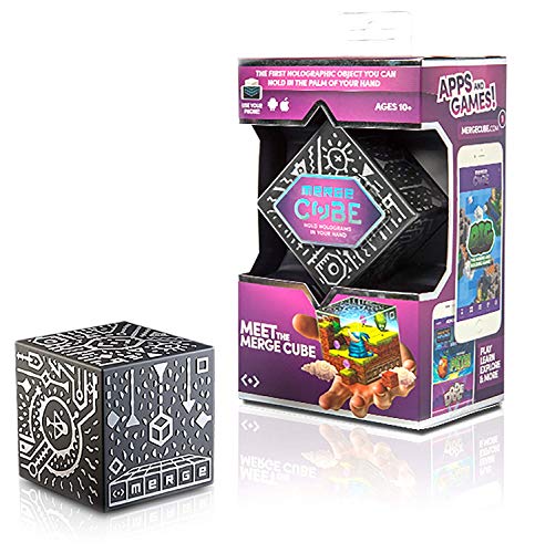 MERGE Cube - Fun & Educational Augmented Reality STEM Toy for Kids, Learn Science, Math, and More