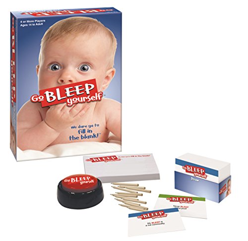 PlayMonster Go Bleep Yourself - The Party Game That Dares You to Fill in The Blank!