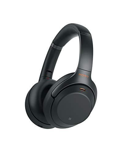 Sony WH1000XM3 Wireless Industry Leading Noise Canceling Over Ear Headphones, Black (WH-1000XM3/B) (2018 model)