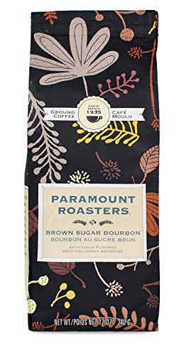 Paramount Roasters Coffee (Brown Sugar Bourbon Flavored Ground Coffee, 12 oz)