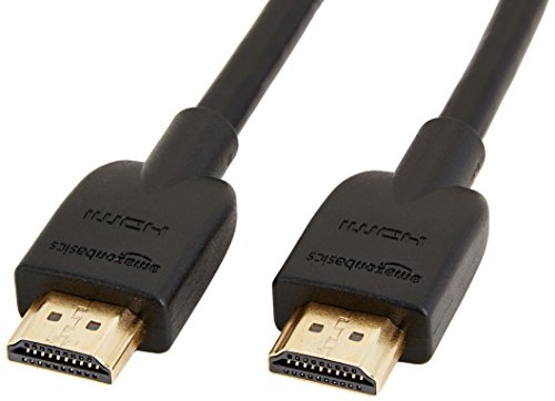 AmazonBasics High-Speed HDMI Cable, 10 Feet, 1-Pack