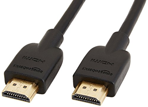 AmazonBasics High-Speed HDMI Cable, 6 Feet, 3-Pack