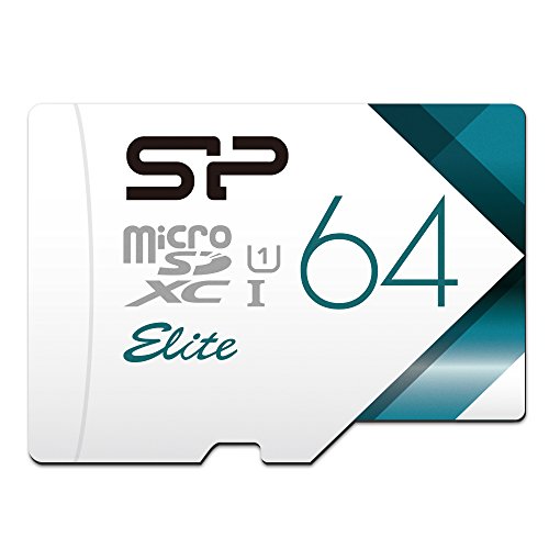 Silicon Power-64GB High Speed MicroSD Card with Adapter