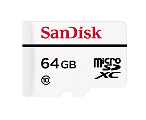 SanDisk High Endurance Video Monitoring Card with Adapter 64GB (SDSDQQ-064G-G46A)