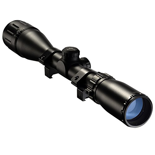 SONICKING Tactical 3-9x40 AO Riflescope Duplex Reticle Hunting Gun Scope with 20mm Mounts