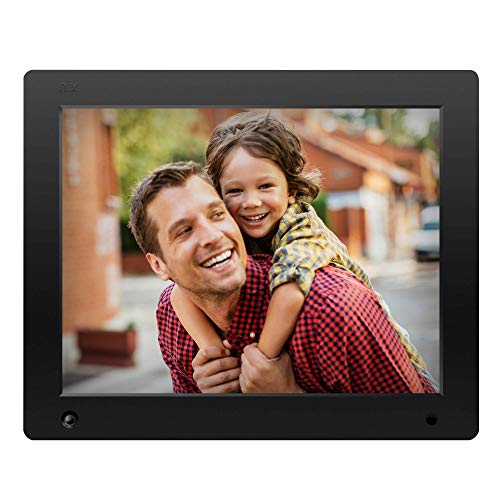 NIX Advance Digital Photo Frame 12 inch X12D. Electronic Photo Frame USB SD/SDHC. Digital Picture Frame with Motion Sensor. Remote Control and 8GB USB Stick Included