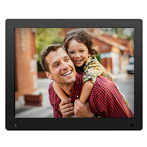 NIX Advance Digital Photo Frame 15 inch X15D. Electronic Photo Frame USB SD/SDHC. Digital Picture Frame with Motion Sensor. Remote Control and 8GB USB Stick Included