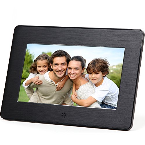 Micca 7-Inch Digital Photo Frame With High Resolution Widescreen LCD and Auto On/Off Timer (M707z)