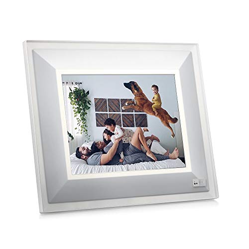 AURA Frames - Oprah&#039;s Favorite Things List 2016 - Digital Photo Frame, Add Photos from iPhone & Android App, 9.7" HD Display, Unlimited Storage, Motion and Light Sensor, Wi-Fi, Facial Recognition