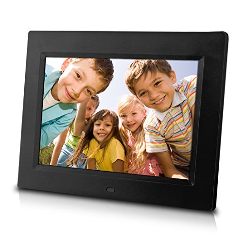 Sungale CD802 8-Inch Digital Photo Frame, multimedia player, 5 star product (Black)