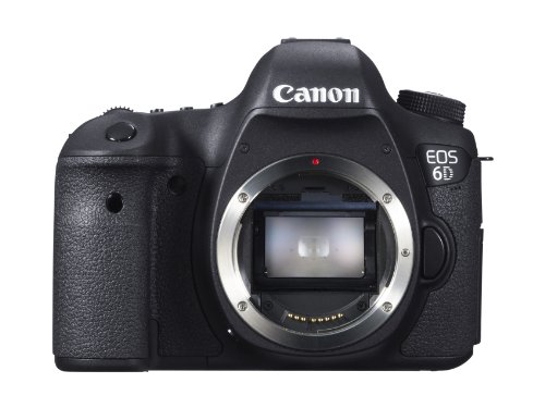 Canon EOS 6D 20.2 MP CMOS Digital SLR Camera with 3.0-Inch LCD (Body Only) - Wi-Fi Enabled