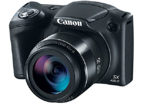 Canon PowerShot SX420 Digital Camera w/42x Optical Zoom - Wi-Fi & NFC Enabled (Black)