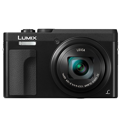 Panasonic Digital Camera LUMIX DC-ZS70K, 20.3 Megapixel, 30X LEICA DC VARIO-ELMAR Lens, 4K Video Capture, Touch Enabled 3-Inch 180 Degree Flip Screen, Wi-Fi (Black)