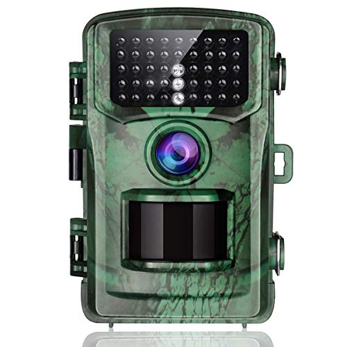 TOGUARD Trail Camera 14MP 1080P Game Hunting Cameras with Night Vision Waterproof 2.4" LCD IR LEDs Night Vision Deer Cam Design for Wildlife Monitoring and Home Security