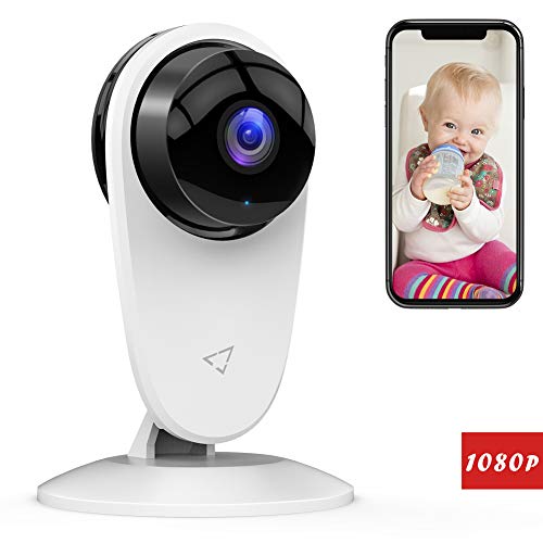 [Updated] Victure Baby Monitor 1080P FHD Home WiFi Security Camera Sound/Motion Detection with Night Vision 2-Way Audio Cloud Service Available Monitor Baby/Elder/Pet Compatible with iOS/Android