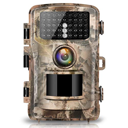 Campark Trail Camera 14MP 1080P 2.4" LCD Game & Hunting Camera with 42pcs IR LEDs Infrared Night Vision up to 75ft/23m IP56 Waterproof for Wildlife Animal Scouting Digital Surveillance