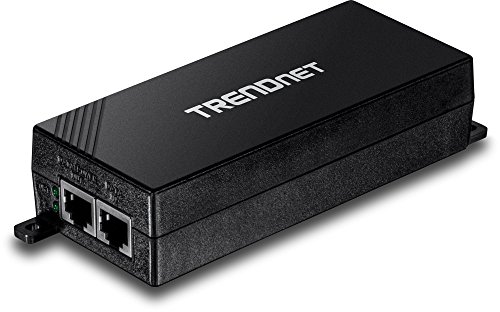 TRENDnet Gigabit Power over Ethernet Plus (PoE+) Injector,Converts non-PoE Gigabit to PoE+ or PoE Gigabit, Network Distances up to 100 M (328 Ft.), TPE-115GI