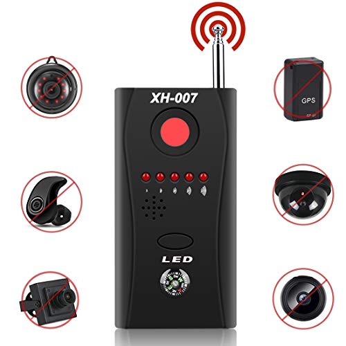 Homder RF Detector Hidden Camera Detector Use for for Anti-spy Camera, Anti Eavesdropping, GPS Tracker Wireless Signal Device, Strong Sensitivity, Accurate Position