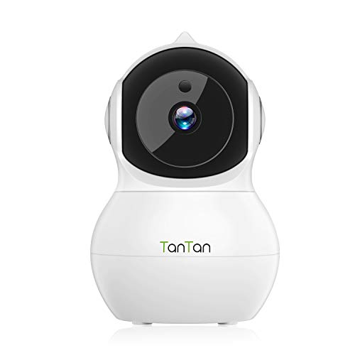 IP Camera, TanTan 1080P HD Wireless Smart Dome Camera, Security Surveillance System with Motion Detection, Night Vision, 2-Way Audio, Motion Tracker, Remote Monitor for Home