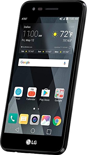 AT&T GoPhone LG Phoenix 3 4G LTE with 16GB Memory Prepaid Cell Phone - Black
