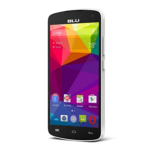 BLU Studio X8 HD - 5.0" GSM Unlocked Smartphone -White