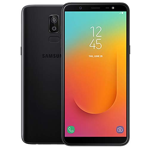 Samsung Galaxy J8 (32GB) J810M/DS - 6.0" 18:9 Infintiy Display, 4G LTE Dual SIM Unlocked Phone with Face Unlock, Dual Camera&#039;s, Finger Print Sensor (Black)
