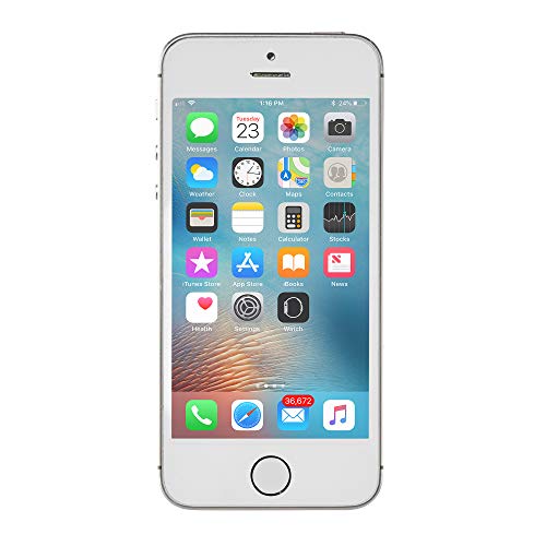 Apple iPhone 5S 16GB GSM Unlocked, Silver (Refurbished)